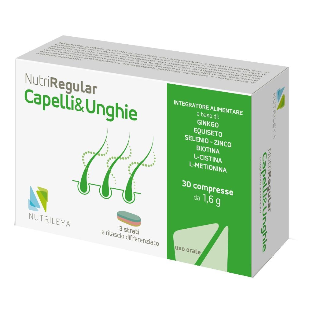 NUTRIREGULAR CAPELLI & UNGHIE 30 COMPRESSE