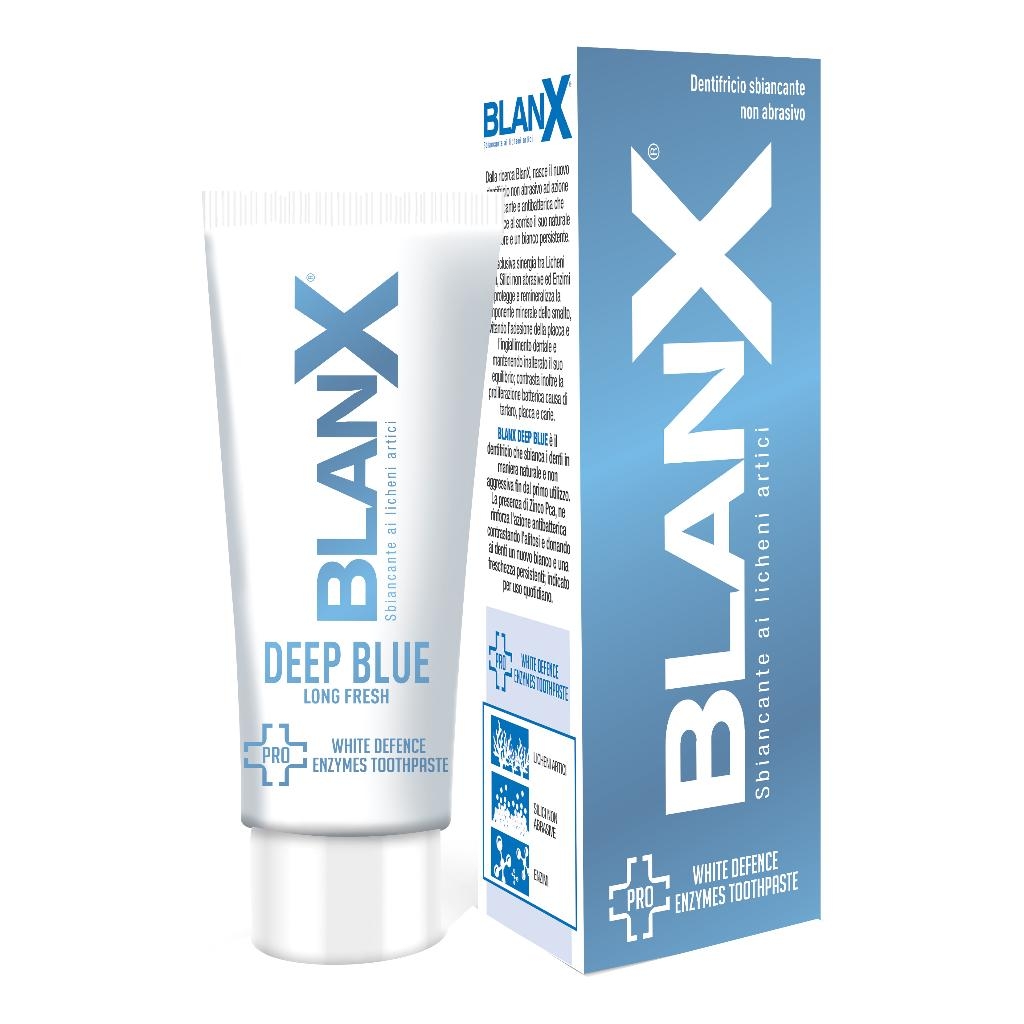 BLANX DEEP BLUE DENTIFRICIO SBIANCANTE NON ABRASIVO 25 ML