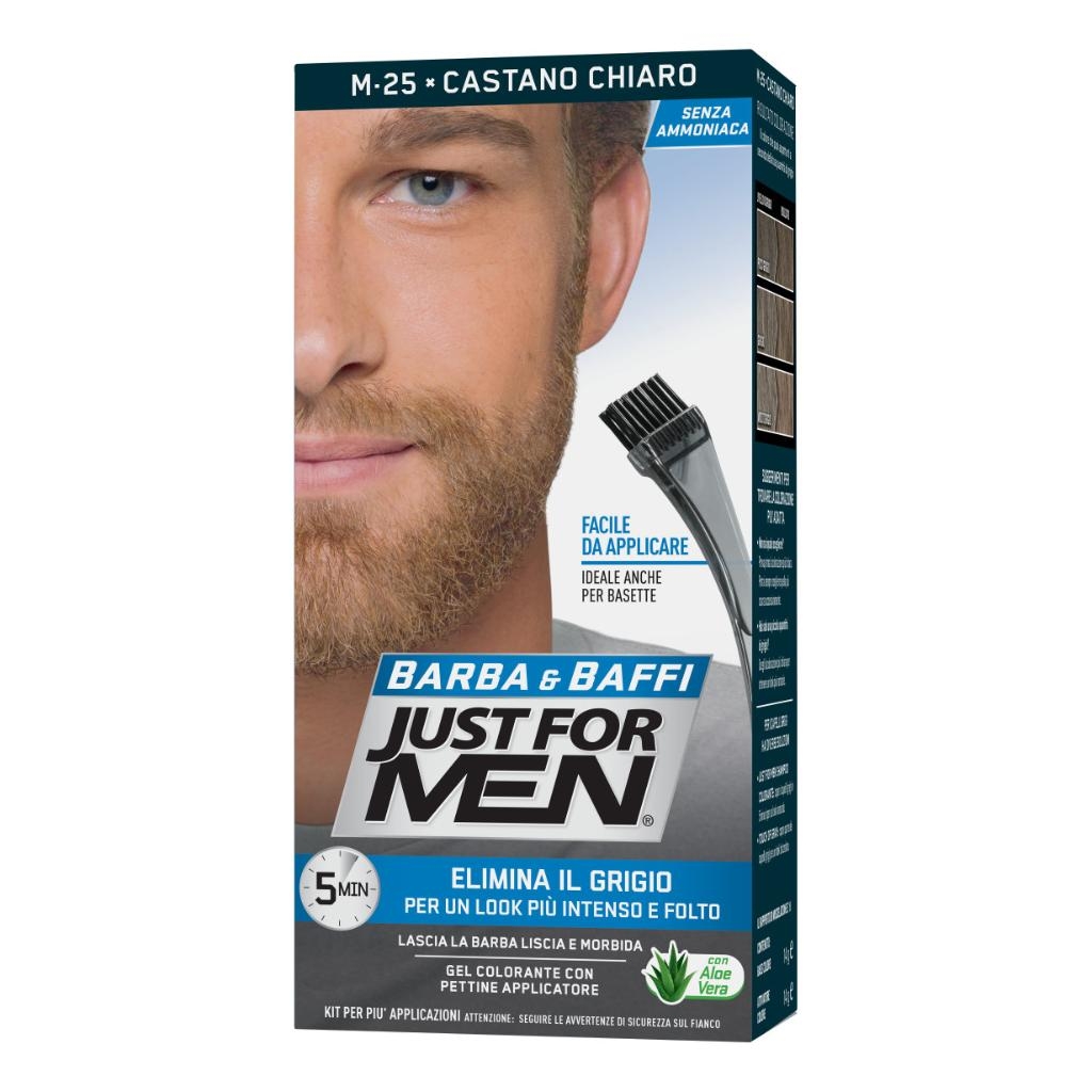JUST FOR MEN BARBA & BAFFI M25 CASTANO CHIARO 51 G