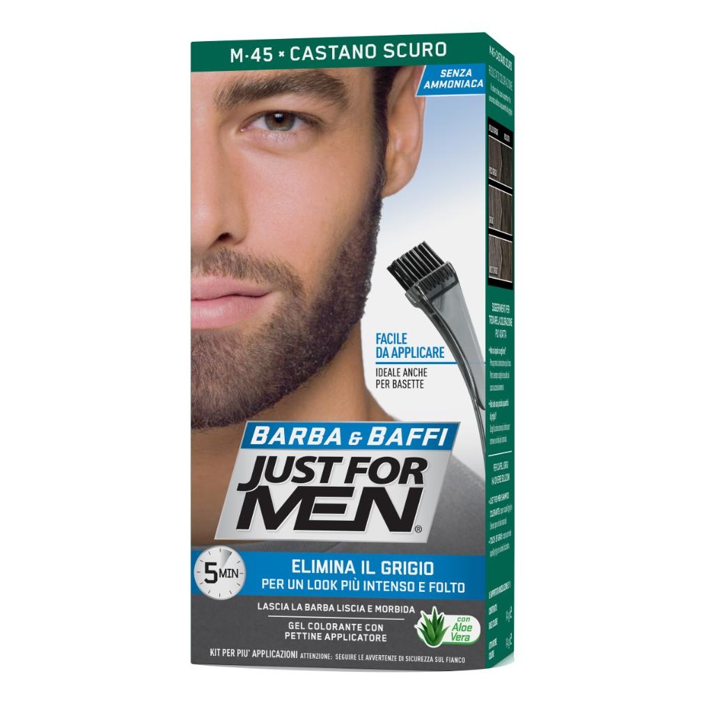 JUST FOR MEN BARBA & BAFFI M45 CASTANO SCURO 51 G