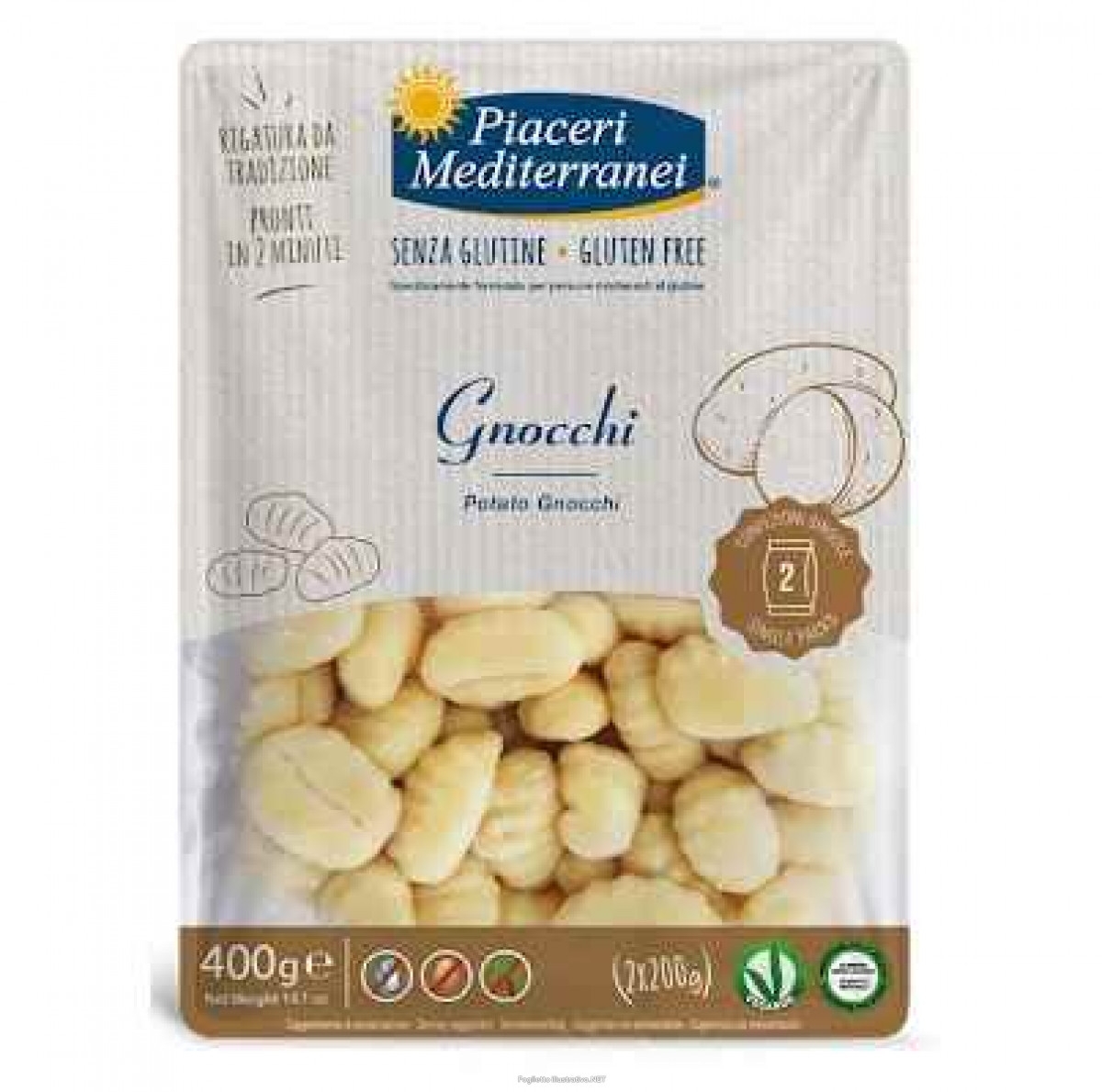 PIACERI MEDITERRANEI GNOCCHI 400 G