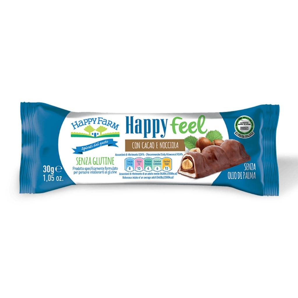 HAPPY FARM HAPPY FEEL CACAO E NOCCIOLA MONO 30 G