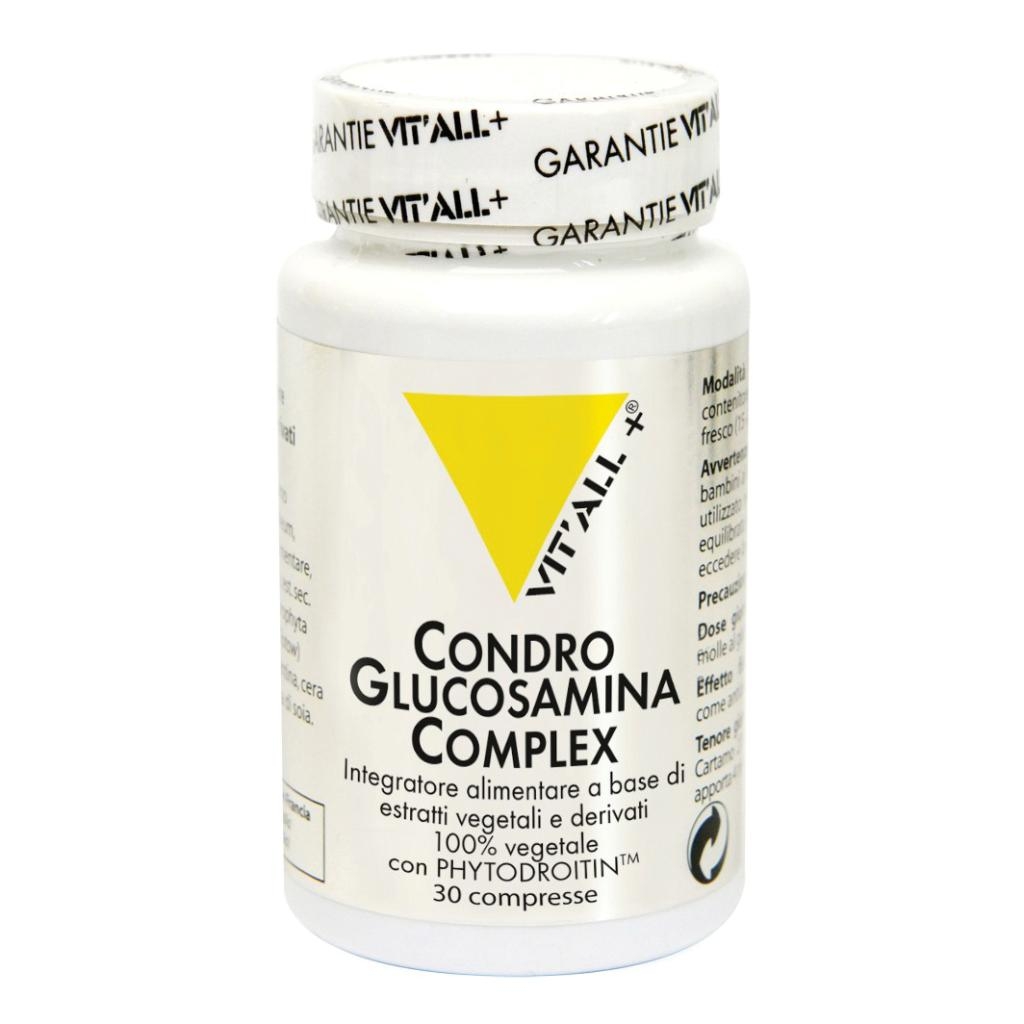 VITAL PLUS CONDROGLUCOSAMINA COMPLEX 100% VEGETALE 30 COMPRESSE