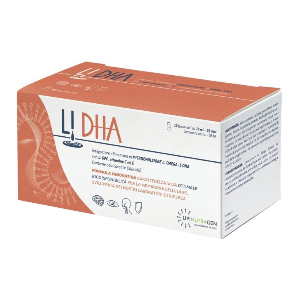 LI DHA 10 FLACONCINI DA 10 ML