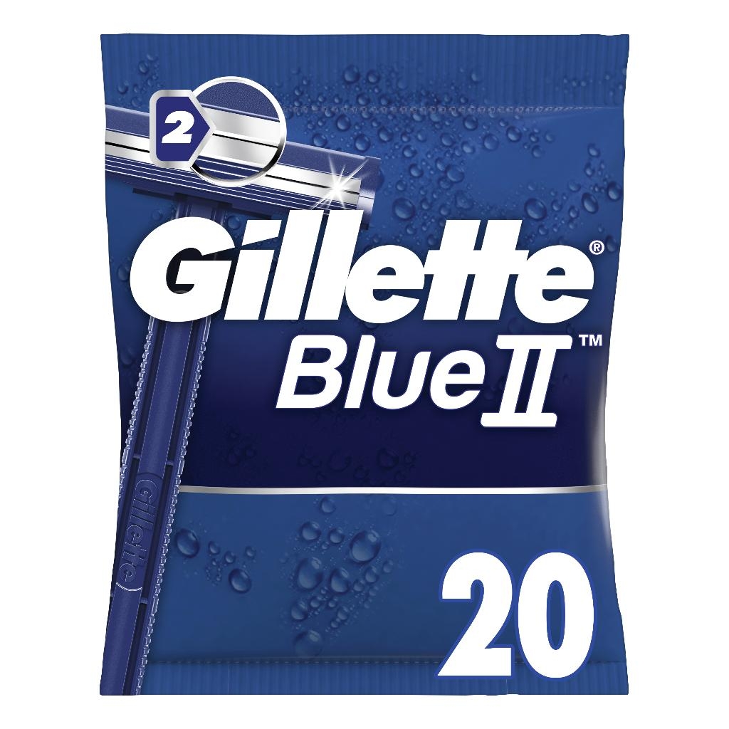 GILLETTE BLUE II USA & GETTA STANDARD 20 PEZZI