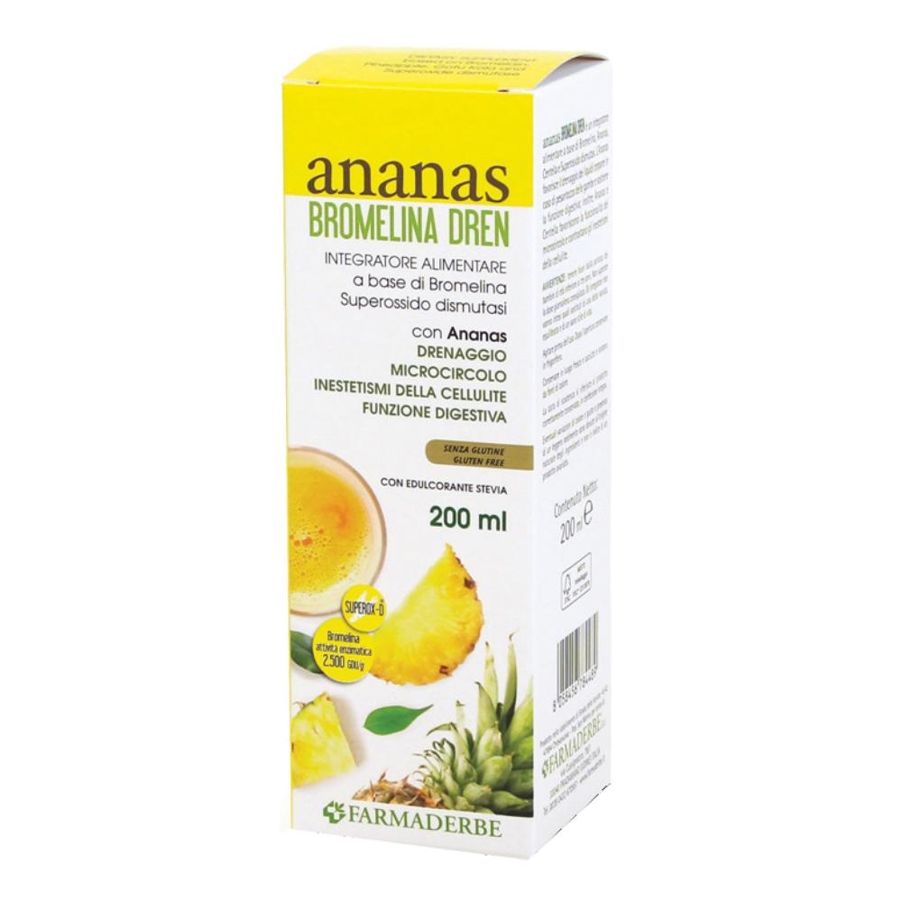 ANANAS BROMELINA DREN 200 ML