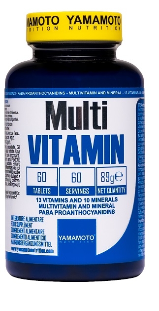 YAMAMOTO NUTRITION MULTI VITAMIN 60 COMPRESSE