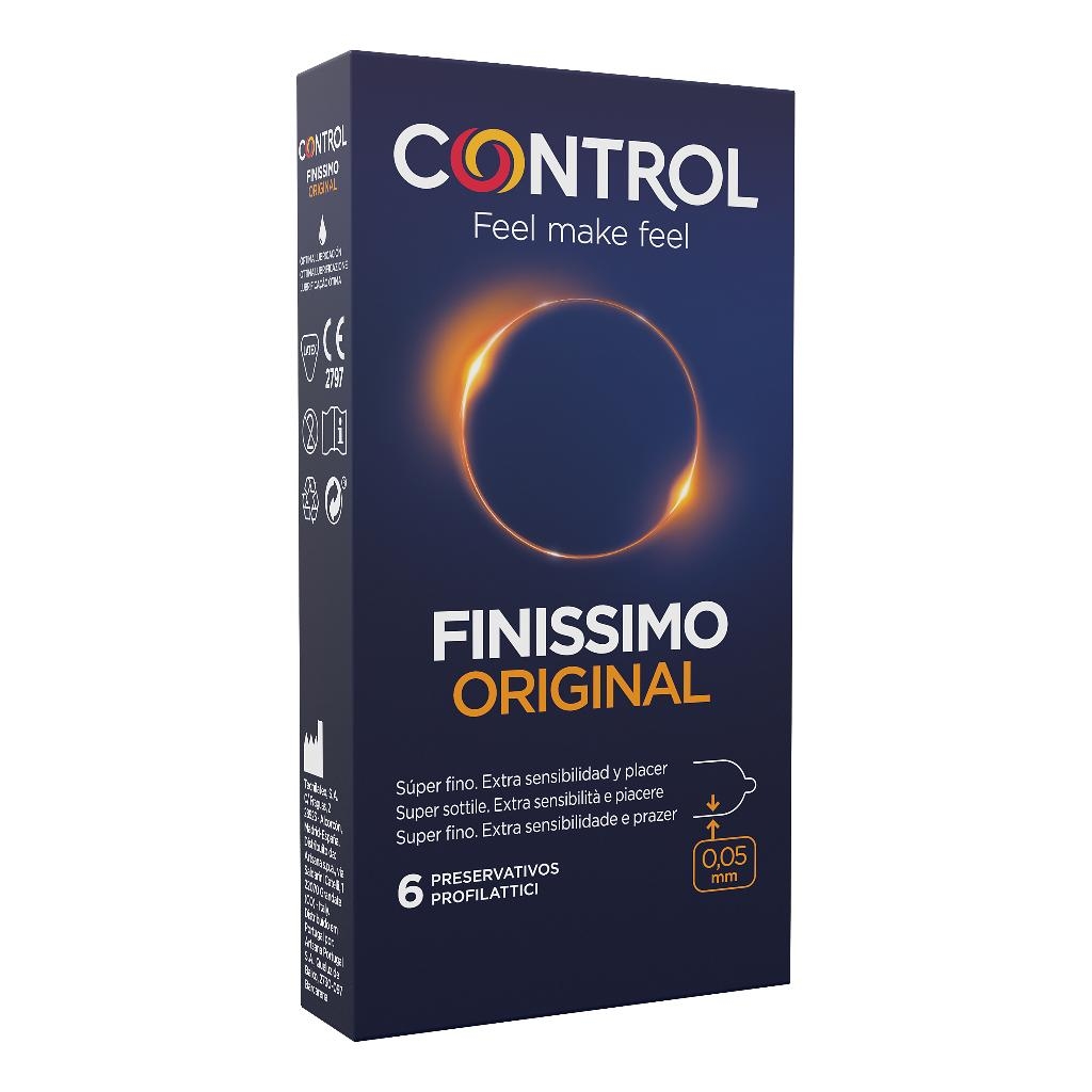 CONTROL FINISSIMO ORIGINAL 6 PEZZI
