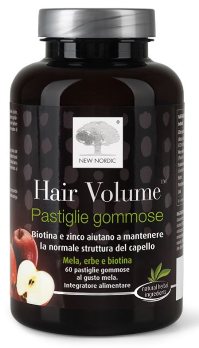 HAIR VOLUME 60 PASTIGLIE GOMMOSE