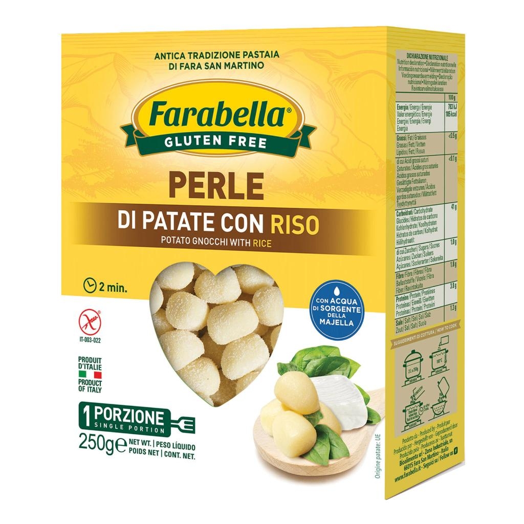 FARABELLA PERLE PATATE CON RISO 250 G