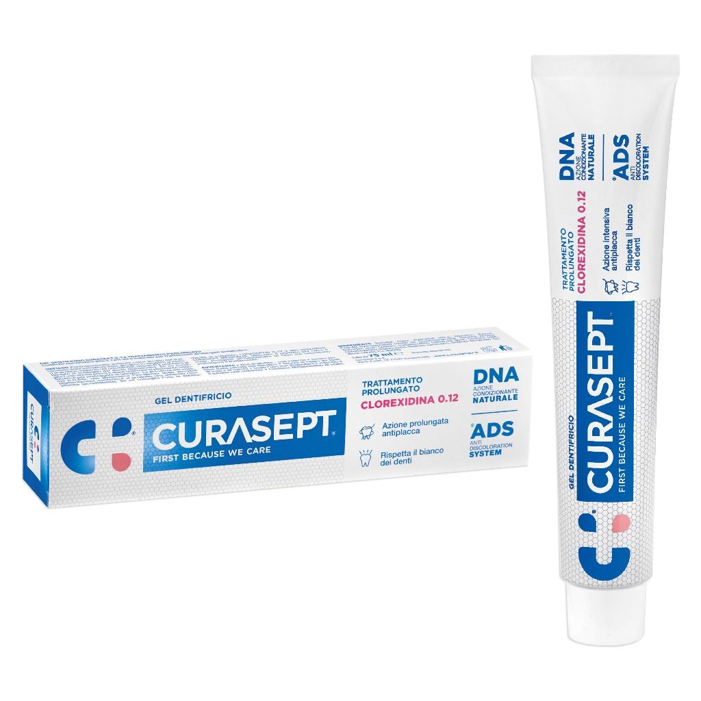 CURASEPT DENTIFRICIO 0,12 75 ML ADS+DNA