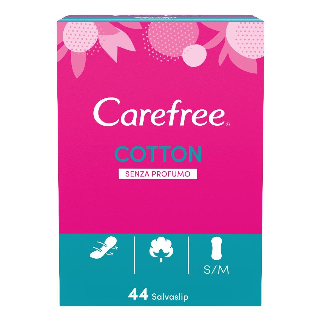 CAREFREE COTTON SALVASLIP 44 PEZZI