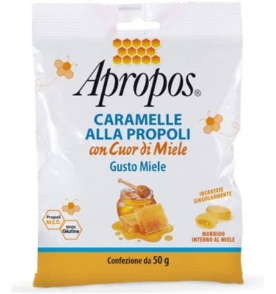 APROPOS CARAMELLE DURE MIELE CUOR DI MIELE 50 G