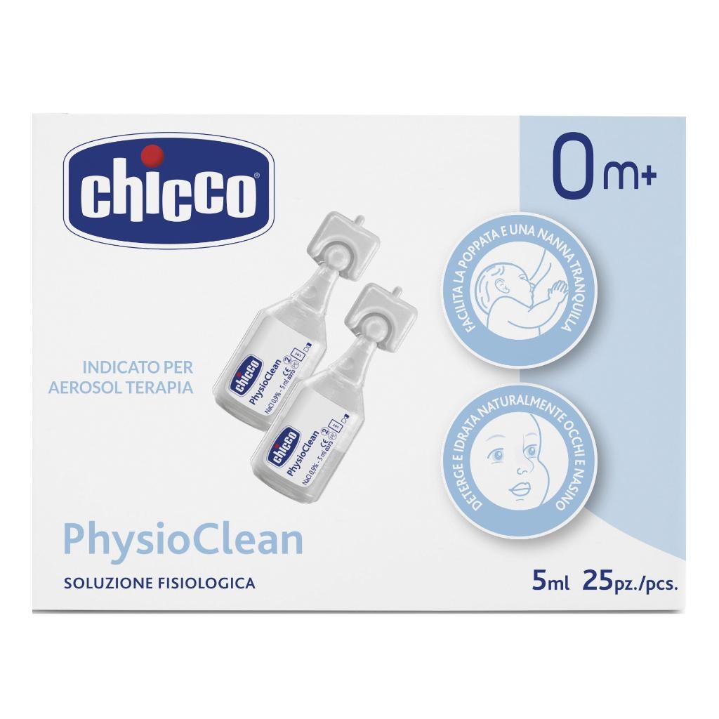 CHICCO SOLUZIONE PHYSIOCLEAN 5 ML 25 PEZZI