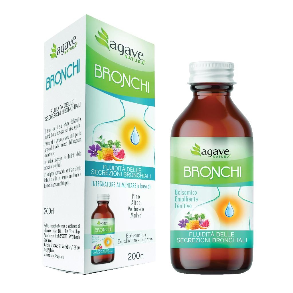 AGAVE NATURA SCIROPPO BRONCHI 200 ML