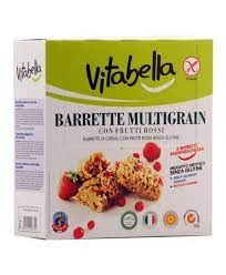 VITABELLA MULTIGRAIN BARRETTA FRUTTI ROSSI 129 G