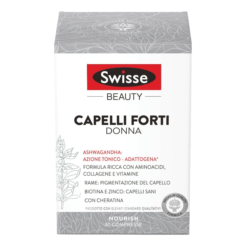 SWISSE CAPELLI FORTI DONNA 30 COMPRESSE