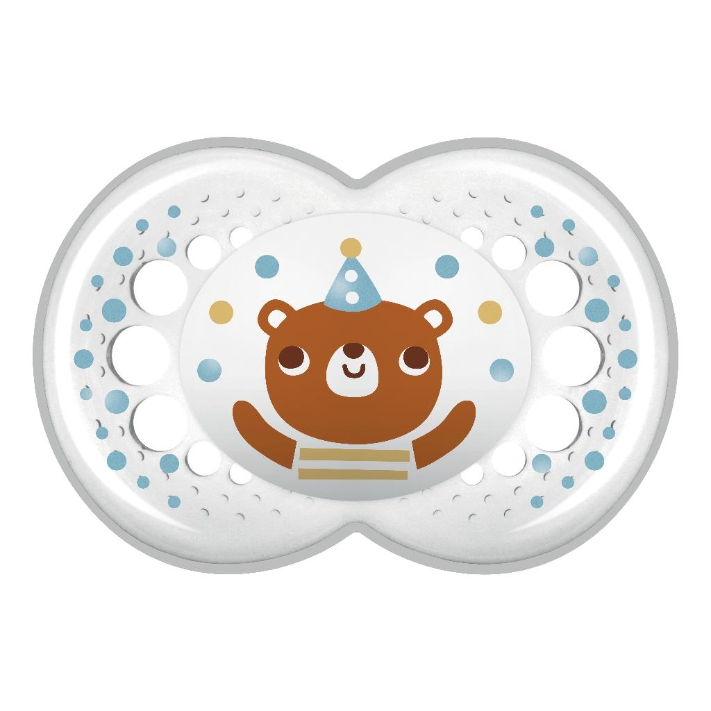 MAM SUCCHIETTO ORIGINAL 16+ SILICONE MASCHIO 2 PEZZI