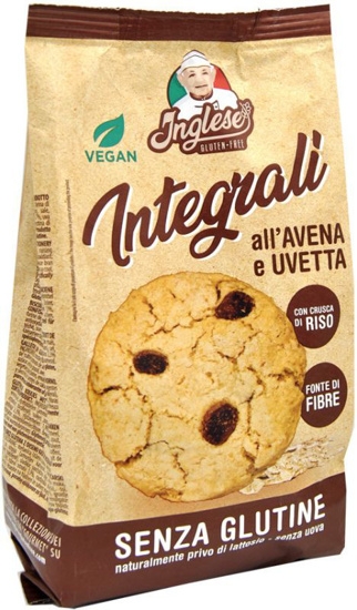 INGLESE BISCOTTI AVENA UVETTA 300 G