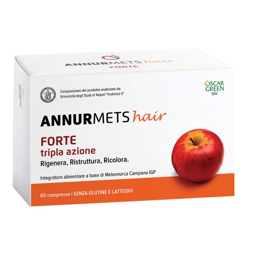 ANNURMETS HAIR FORTE TRIPLA AZIONE 60 COMPRESSE