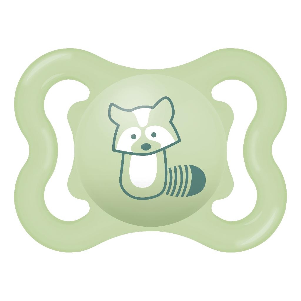 MAM AIR SUCCHIETTO 2-6 MESI SILICONE NEUTRO 2 PEZZI