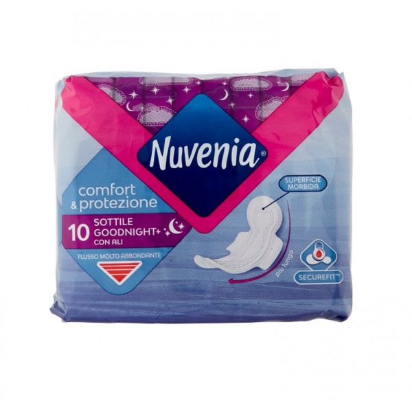 NUVENIA SOTTILE NOTTE CON ALI 10 PEZZI