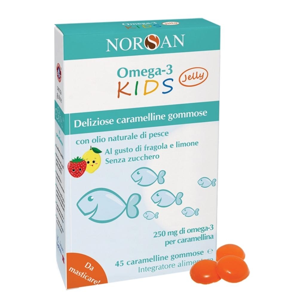 NORSAN OMEGA 3 KIDS 45 CARAMELLINE GOMMOSE