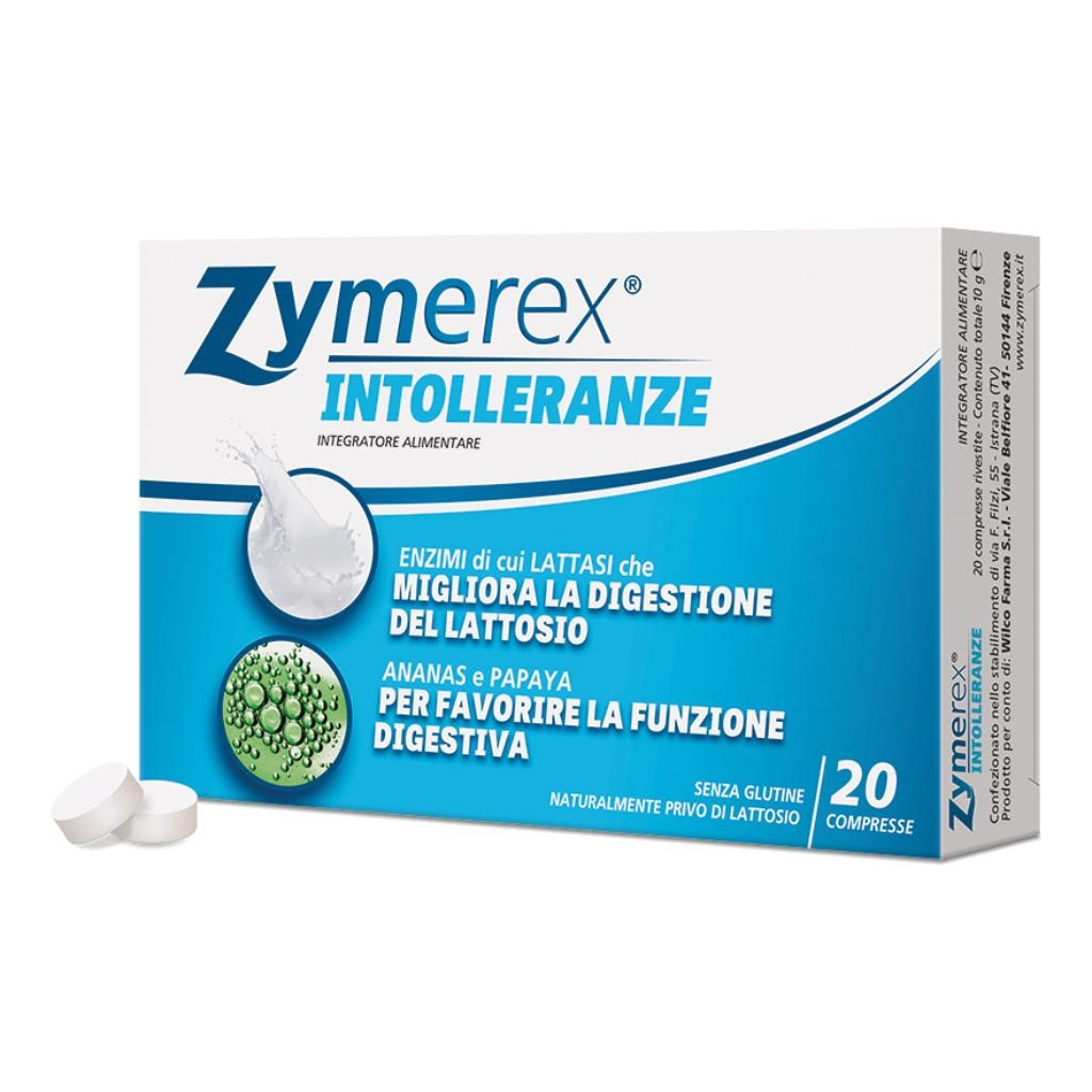 ZYMEREX INTOLLERANZE LATTOSIO 20 COMPRESSE RIVESTITE