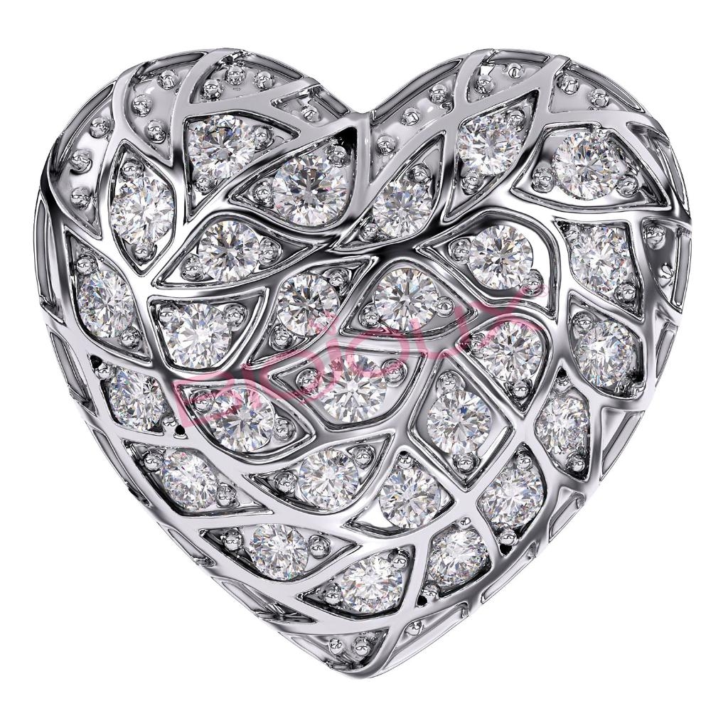 BJT216 ORECCHINI LOVE ME CR STAINLESS STEEL