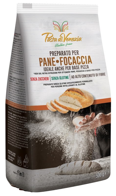 PASTA DI VENEZIA PREPARATO PANE FOCACCIA 500 G