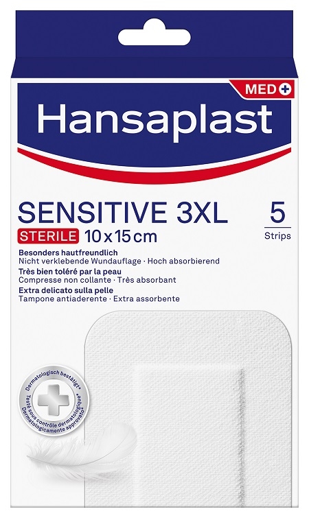 HANSAPLAST SENSITIVE 3XL 10X15CM 5 PEZZI