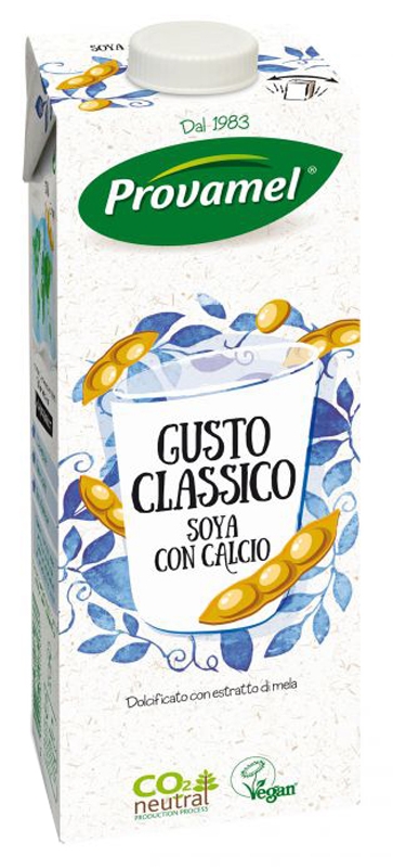 PROVAMEL SOYA DRINK CON CALCIO GUSTO CLASSICO 1 LITRO