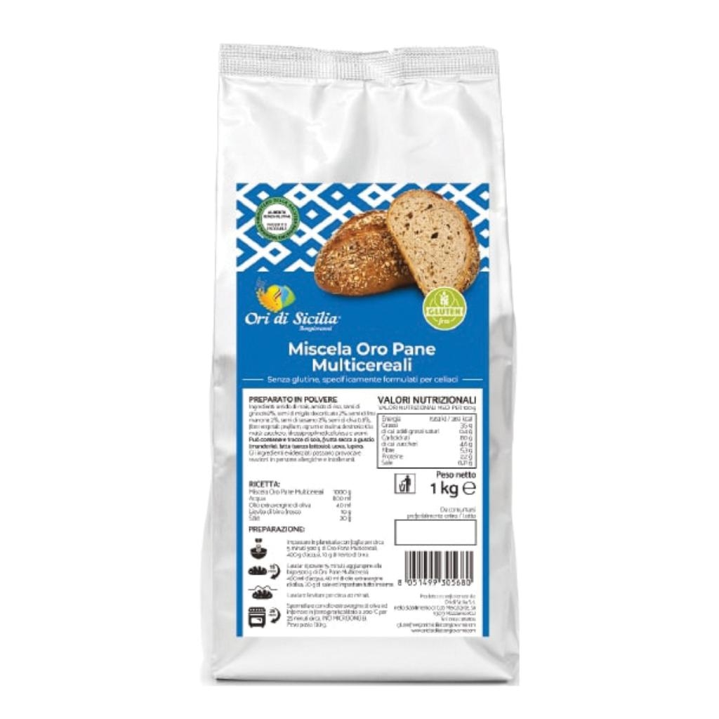 ORI DI SICILIA MIX ORO PANE MULTICEREALI 1 KG