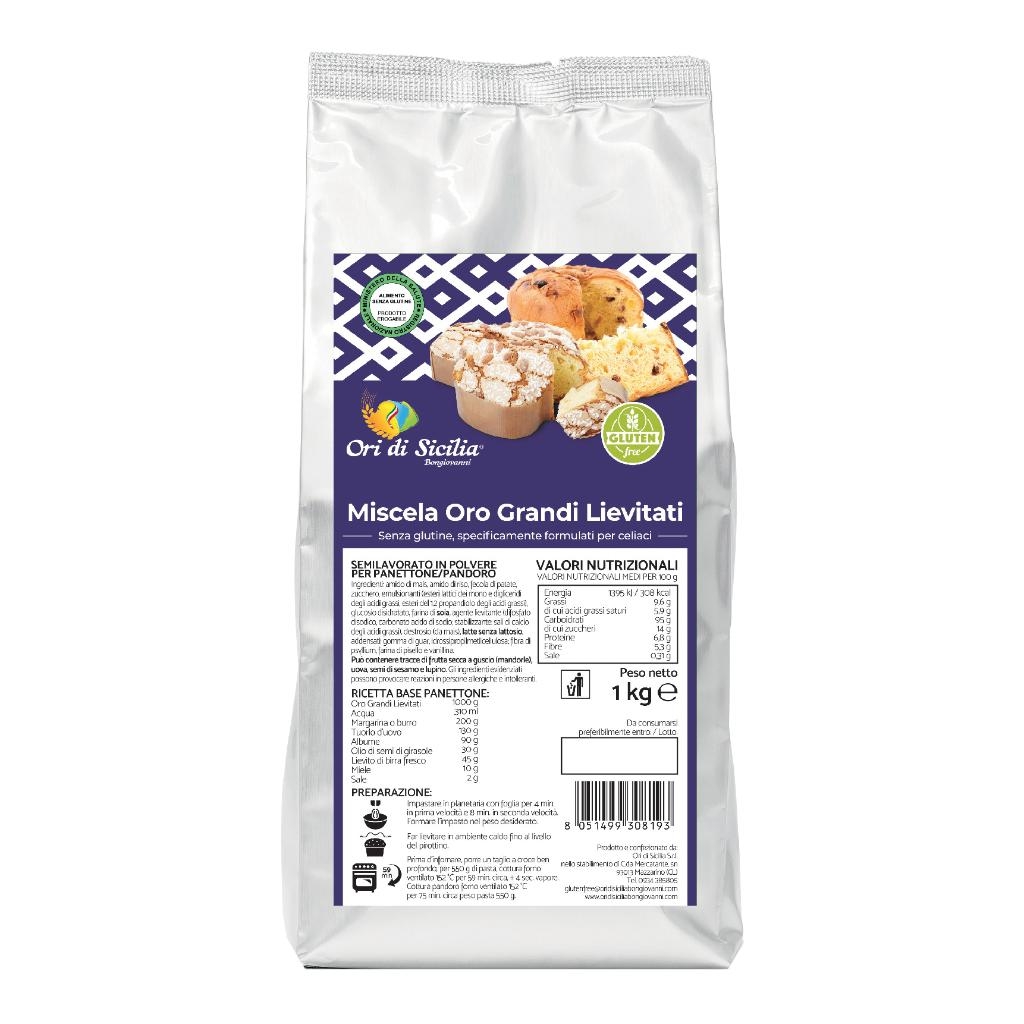 ORI DI SICILIA MIX ORO GRANDI LIEVITATI 1 KG