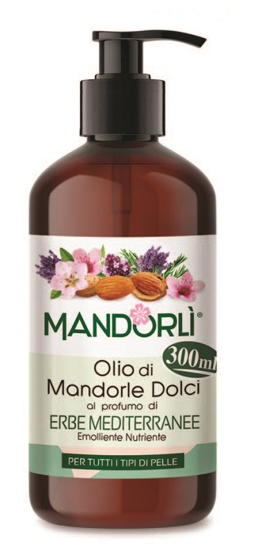 MANDORLI ERBE MEDITERRANEE OLIO CORPO 300 ML