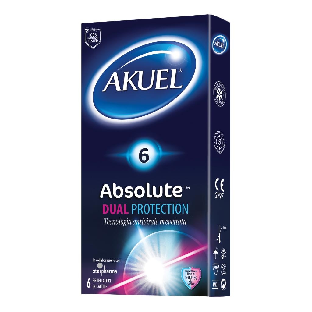 AKUEL ABSOLUTE DUAL PROTECTION 6 PEZZI