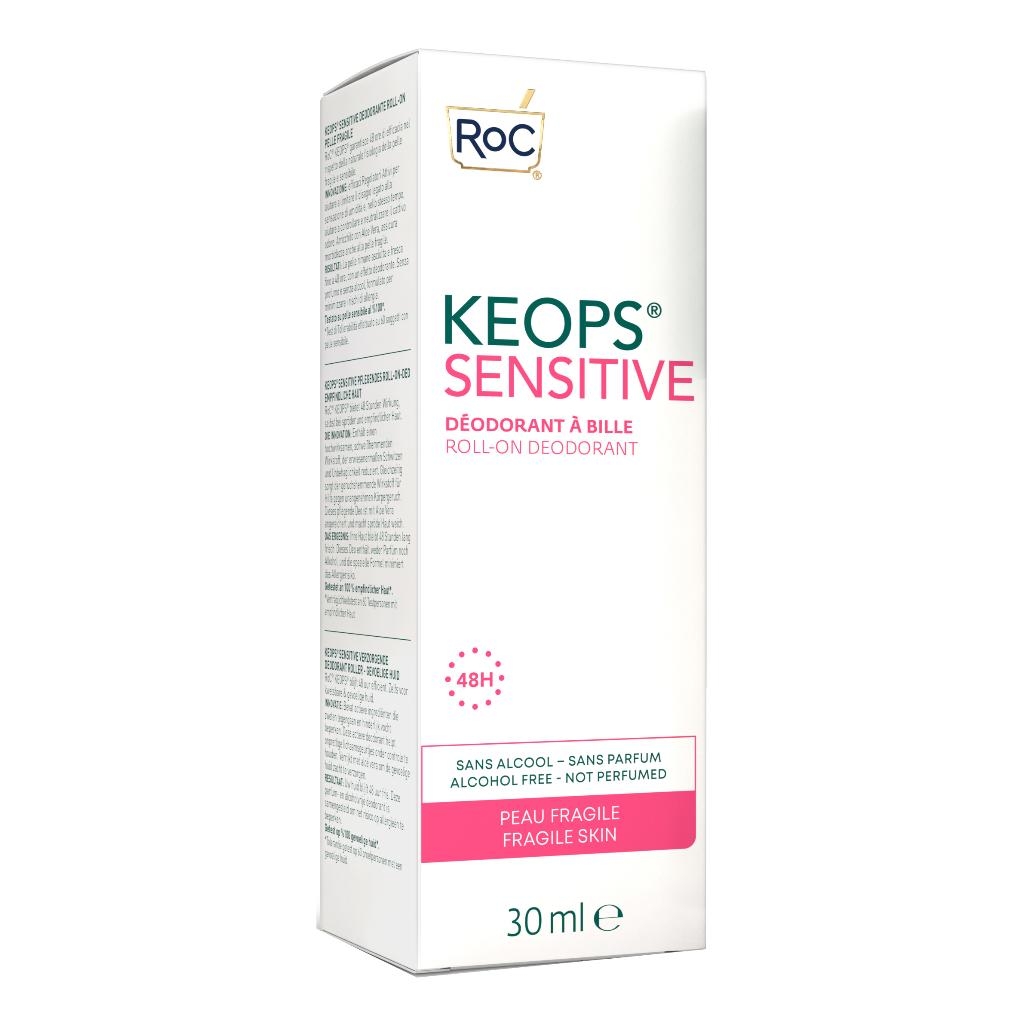 ROC KEOPS DEODORANTE ROLL-ON 48H SENSITIVE 30 ML