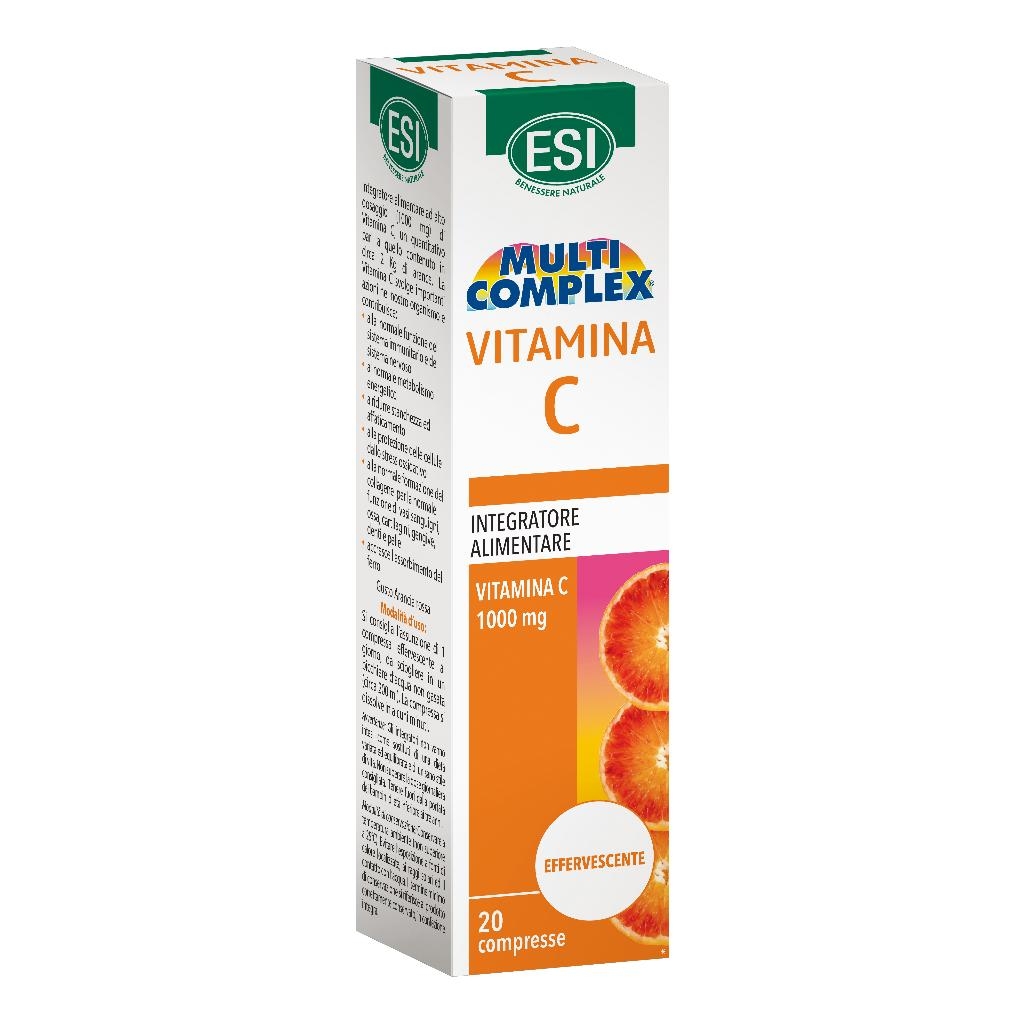 ESI MULTICOMPLEX VITAMINA C 20 COMPRESSE EFFERVESCENTI