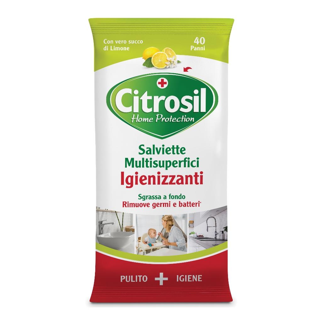 CITROSIL SALVIETTE IGIENIZZANTI LIMONE 40 PEZZI