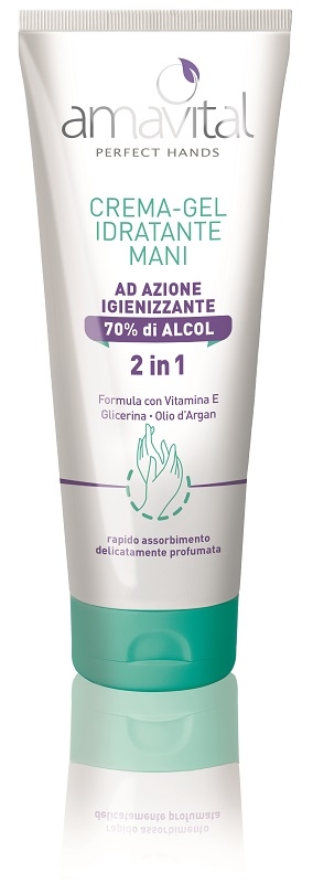 AMAVITAL CREMA GEL IDRATANTE MANI AZIONE IGIENIZZANTE 75 ML