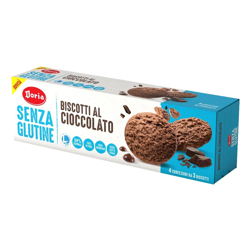 DORIA BISCOTTI CIOCCOLATO 4X37,5 G