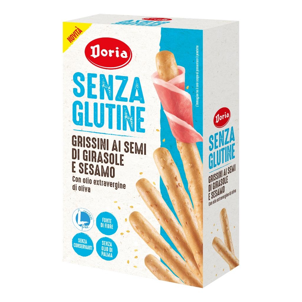 DORIA GRISSINI SEMI GIRASOLE-SESAMO 5X20 G