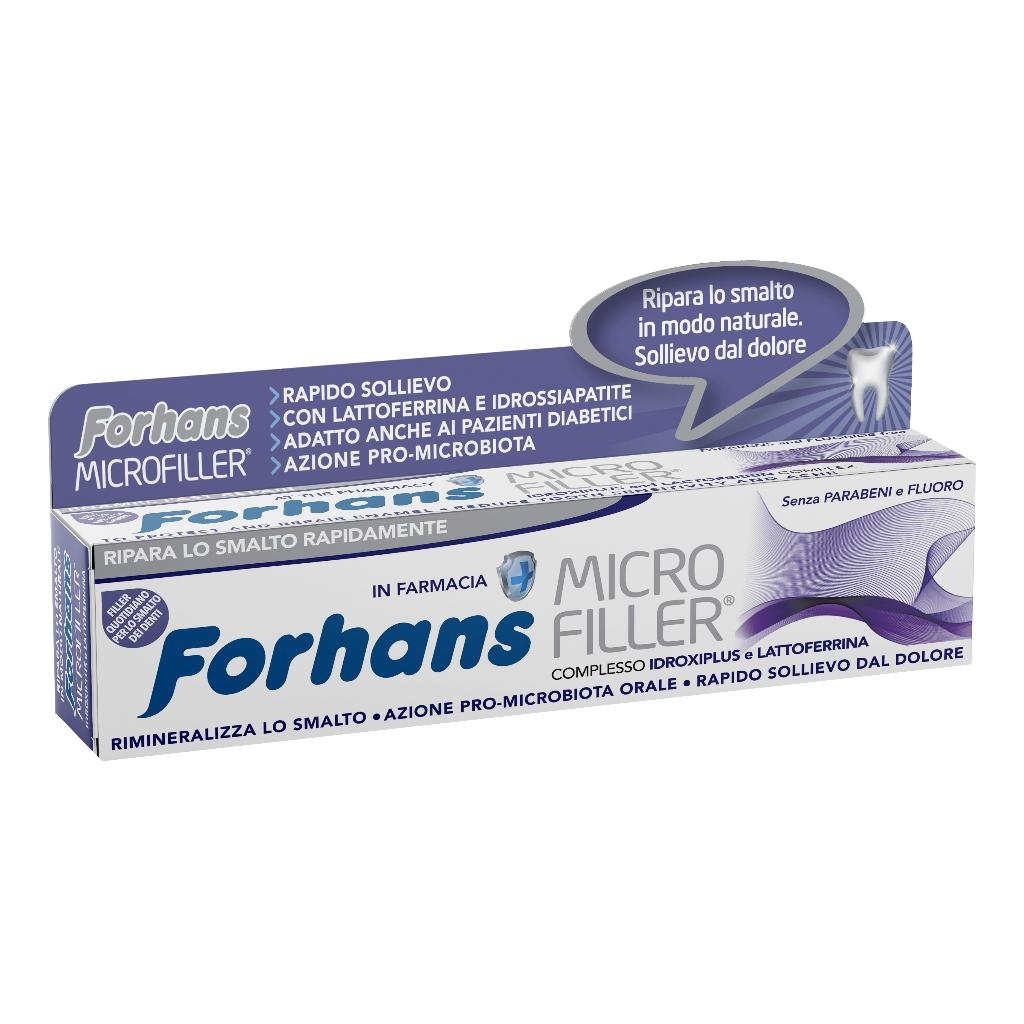 FORHANS DENTIFRICIO MICROFILLER PROTEZIONE SMALTO 75 ML