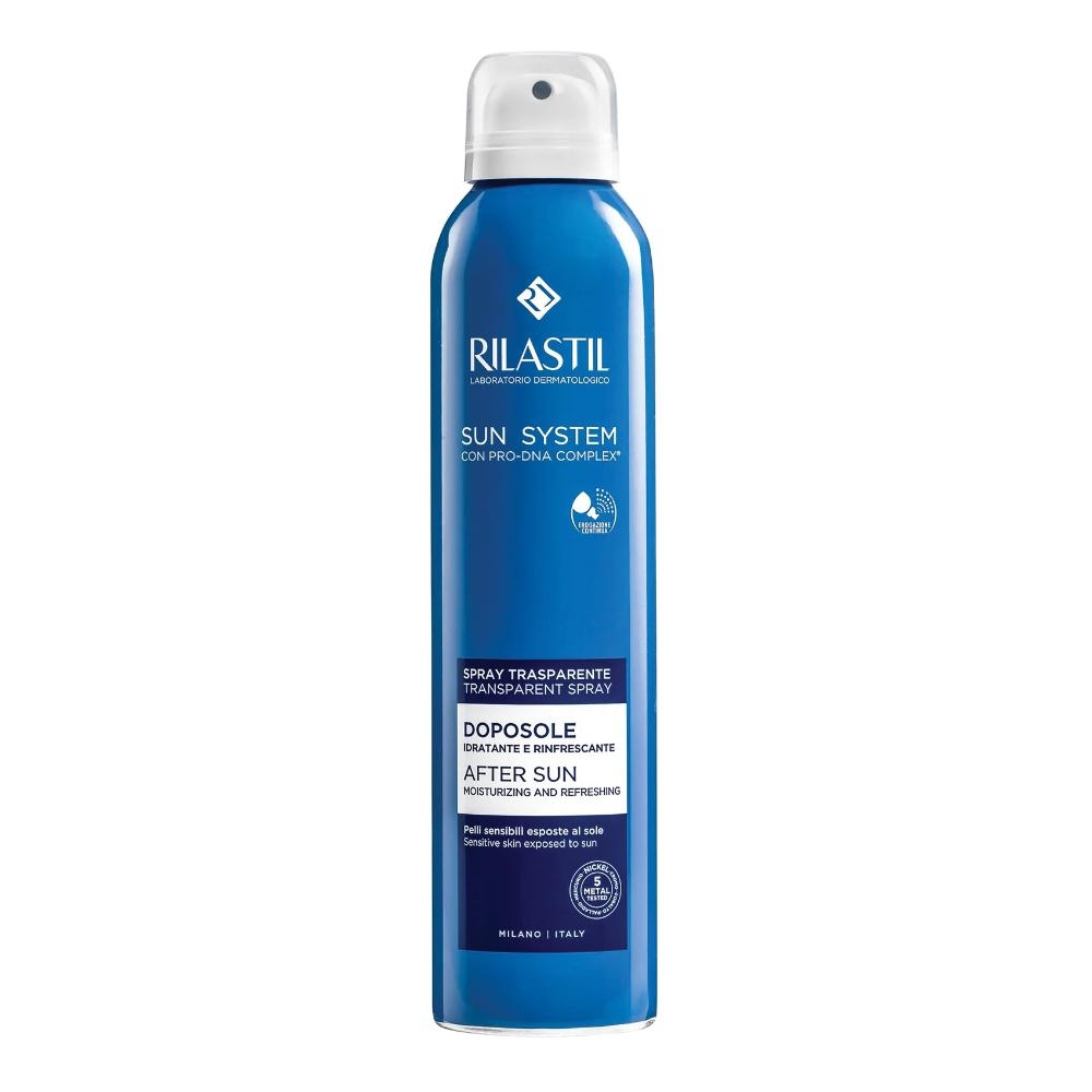 RILASTIL SUN SYSTEM DOPOSOLE SPRAY TRASPARENTE DOPOSOLE IDRATANTE E RINFRESCANTE 200 ML