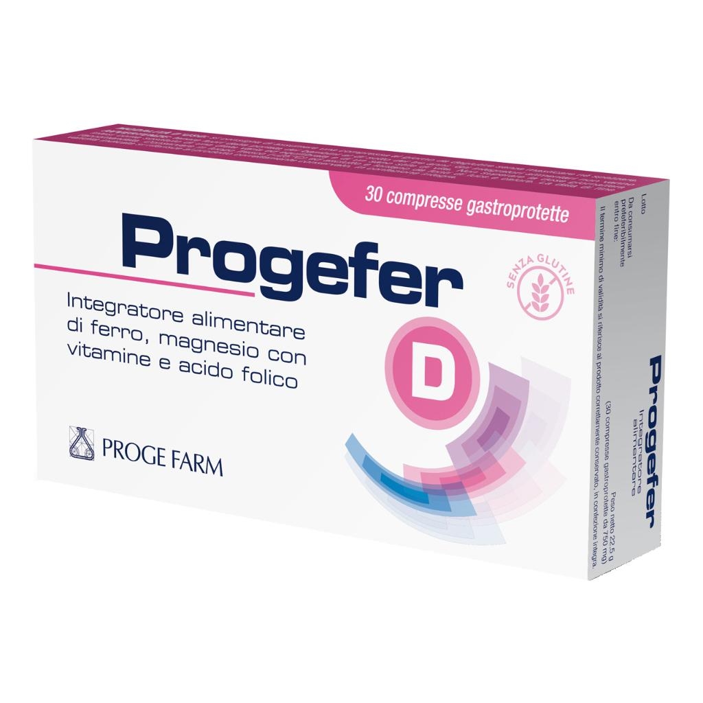 PROGEFER D 30 COMPRESSE GASTROPROTETTE