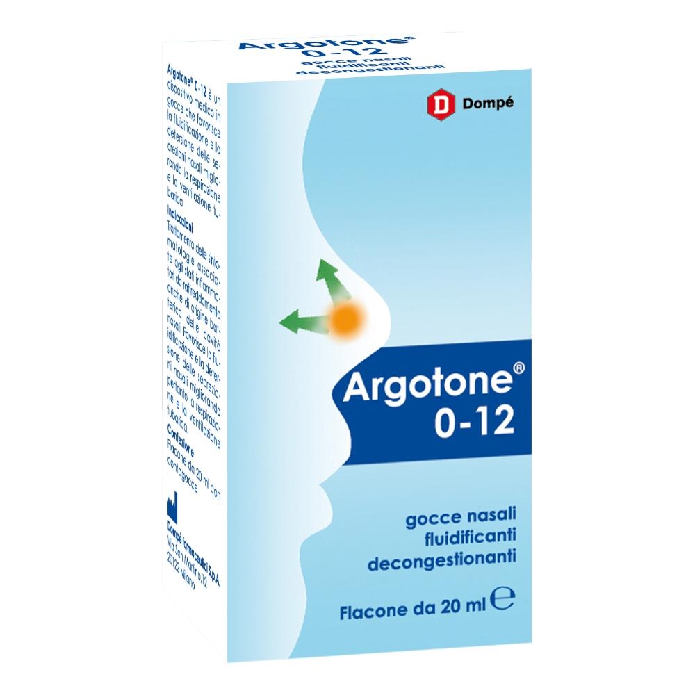 ARGOTONE 0-12 GOCCE NASALI 20 ML