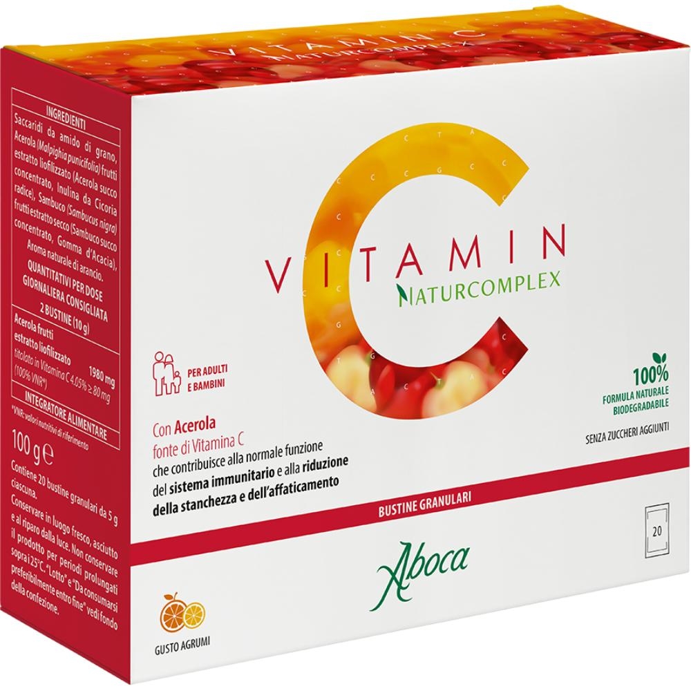 VITAMIN C NATURCOMPLEX 20 BUSTINE