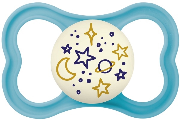 MAM SUCCHIETTO SUPREME NIGHT 6+ SILICONE SINGLE BOX MASCHIO