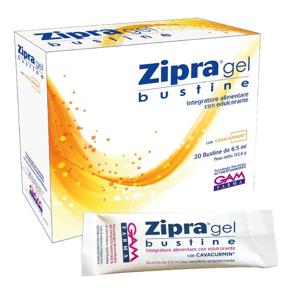 ZIPRA GEL 20 BUSTINE