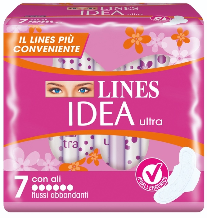 LINES IDEA ULTRA FLUSSI ABBONDANTI 7 PEZZI